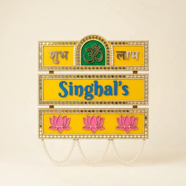 Handcrafted_Wooden_Decorative_Name_Plate_With_Om_&_Lotus_Design
