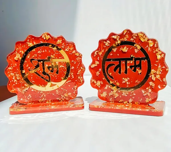 Resin_Spiritual_Decorative_Shubh_Laabh_Set_Of_2