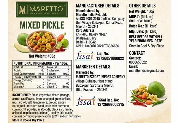 Traditional_Handcrafted__PUNJABI_RAMKELA___MANGO_Pickle,__GREEN_CHILI__Pickle,___|_Pack_Of_2|_400G_Each