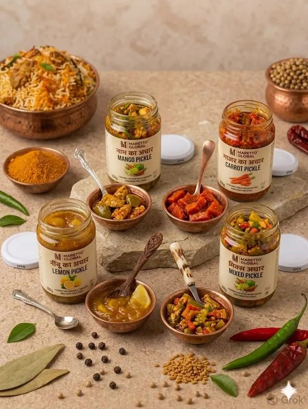 Authentic_Homemade_Mango_,_Lemob,_Carrot_,_Mixed_pickle_300GM_4_pack_combo_pack_