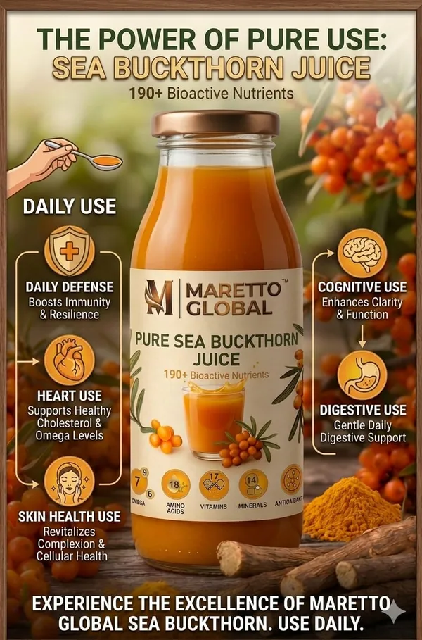 Pack_of_2_Maretto__Global_Pure_Sea_Buckthorn_Juice_(500ml__Bottle_Buy_1_Get_1_Free__