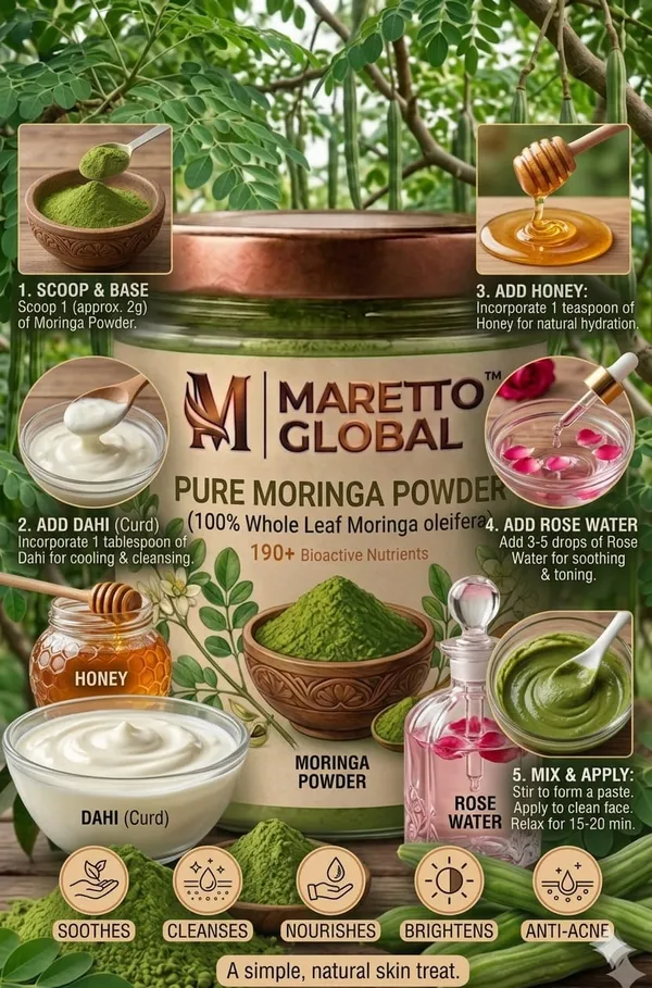 Maretto_Global_Pure_Moringa_Powder__Superfood_|_Whole_Leaf_)_Buy_1_Get_1_Free__Combo_pack_200_GM