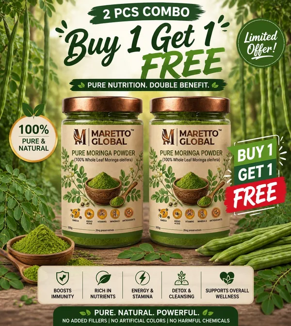 Maretto_Global_Pure_Moringa_Powder__Superfood_|_Whole_Leaf_)_Buy_1_Get_1_Free__Combo_pack_200_GM