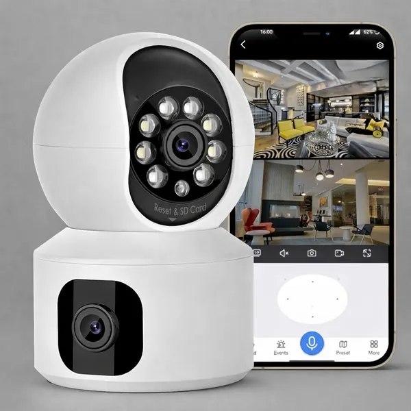 Sentrix_5Mp_Indoor_Wifi_Smart_Cctv_Camera_For_Home_,_1080P_Hd_,_Color_Night_Vision_,_Motion_Detection_,_Two_Way_Audio_,_Wireless_Home_Security_Camera_With_Mobile_App_V380_Pro