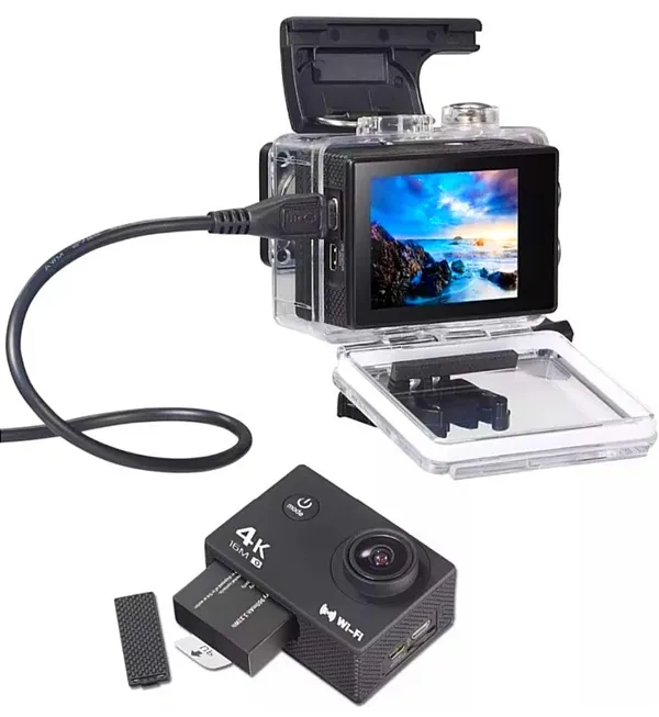 Sentrix_4K_30Fps_Action_Ultra_Hd_Camera_With_Accessories_Kit_Wifi_16Mp_170_Degree_Wide_Angle_Lens_98Ft_Underwater_Waterproof_Ditgital_Camera_Youtube_Vlogging_Bike_Helmet_Vlogging_Easy_To_Use