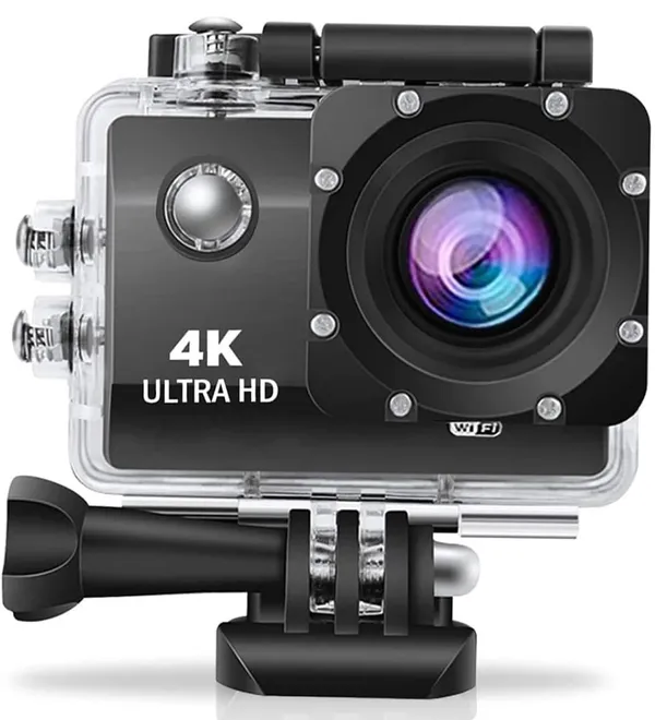 Sentrix_4K_30Fps_Action_Ultra_Hd_Camera_With_Accessories_Kit_Wifi_16Mp_170_Degree_Wide_Angle_Lens_98Ft_Underwater_Waterproof_Ditgital_Camera_Youtube_Vlogging_Bike_Helmet_Vlogging_Easy_To_Use
