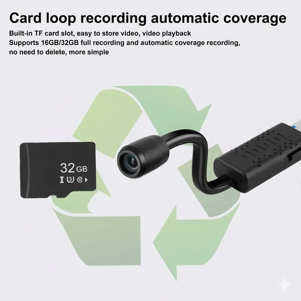 Sentrix_2Mp_Full_Hd_Flexible_Usb_Wifi_Camera_1080P_Smart_Mini_Home_Security_Cam_With_140°_Wide_Angle_Lens_,_Real-Time_Motion_Sensor_Alerts_And_Live_Streaming_,_Connect_With_V380_Pro_App