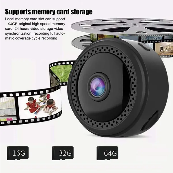 Sentrix_2Mp_Full_Hd_Magnetic_Mini_Camera_,_1080P_Wireless_Security_Video_Capture_,_Smart_Motion_Alerts_And_Loop_Recording_Monitoring_,_Supported_By_V380_Pro_App_(Mini_Magnet)