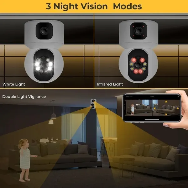 Sentrix_5Mp_Indoor_Wifi_Smart_Cctv_Camera_For_Home_,_1080P_Hd_,_Color_Night_Vision_,_Motion_Detection_,_Two_Way_Audio_,_Wireless_Home_Security_Camera_With_Mobile_App_V380_Pro