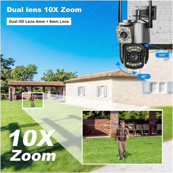 Sentrix_6Mp_Smart_Wifi_Dual_Lens_Outdoor_Ptz_Cctv_Camera_,_360°_View_,_Full_Hd_,_Color_Night_Vision_,_Two_Way_Audio_,_Wireless_Home_Security_Camera_With_Mobile_App_V380_Pro_(Dual_Lens_Ptz)
