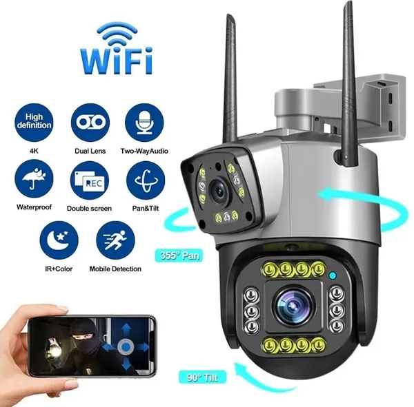 Sentrix_6Mp_Smart_Wifi_Dual_Lens_Outdoor_Ptz_Cctv_Camera_,_360°_View_,_Full_Hd_,_Color_Night_Vision_,_Two_Way_Audio_,_Wireless_Home_Security_Camera_With_Mobile_App_V380_Pro_(Dual_Lens_Ptz)