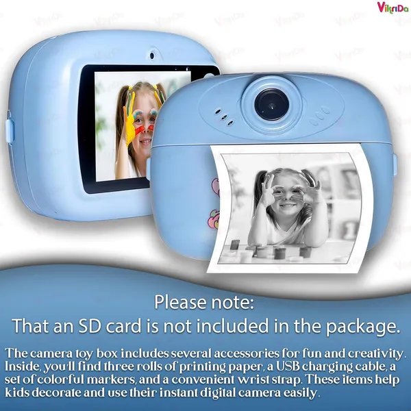 Sentrix_Instant_Print_Camera_For_Kids_,_1080P_Hd_Digital_Video_Camera_With_Built-In_Printer_,_Instant_Photo_Multicolor