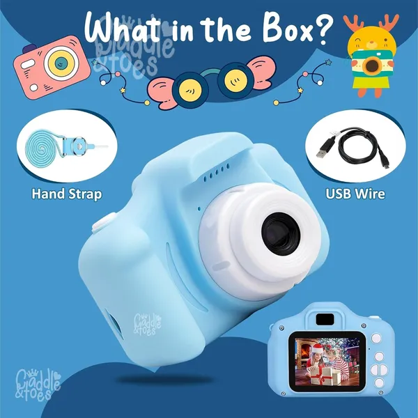 Sentrix_Mini_Blue_Digital_Camera_For_Kids_1080P_Video_And_12Mp_Photos_,_2-Inch_Screen,_Usb_Rechargeable,_Compact_Toy_Camera_For_Boys_And_Girls_Ages_3-15_,_Fun_And_Educational_Gift_For_Beginners