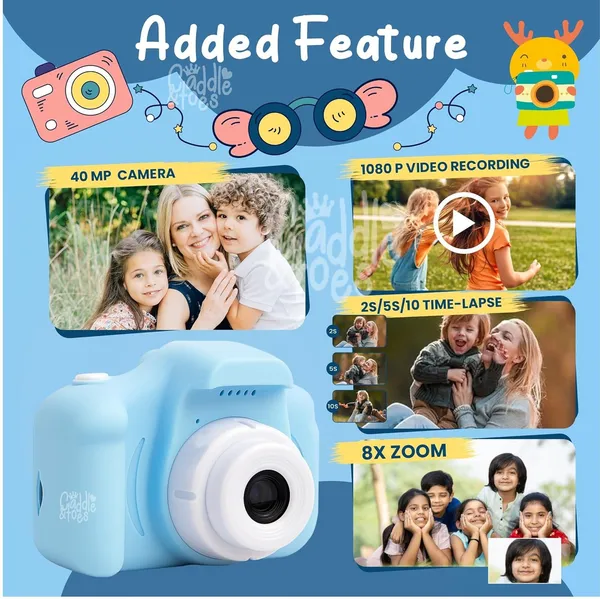 Sentrix_Mini_Blue_Digital_Camera_For_Kids_1080P_Video_And_12Mp_Photos_,_2-Inch_Screen,_Usb_Rechargeable,_Compact_Toy_Camera_For_Boys_And_Girls_Ages_3-15_,_Fun_And_Educational_Gift_For_Beginners