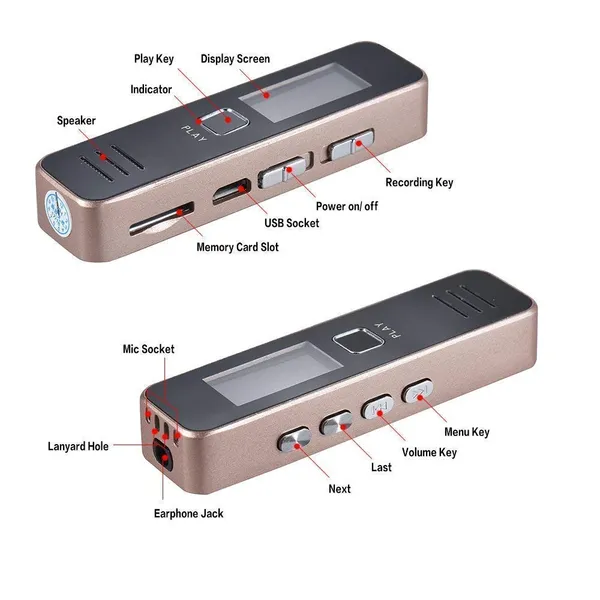 Sentrix_Mini_Lcd_Digital_Voice_Recorder_Professional_Audio_Recorder_Mp3_Player_Tf_Card_Dictaphone_Record_Microphone_Sound_Recording