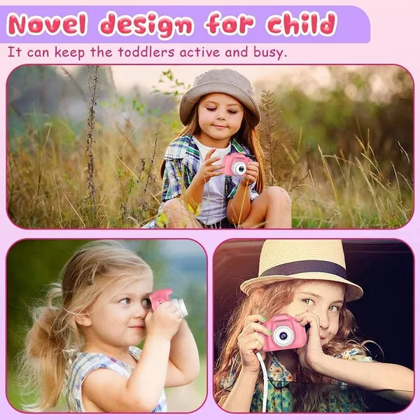 Sentrix_Mini_Pink_Digital_Camera_For_Kids_1080P_Video_And_12Mp_Photos_,_2-Inch_Screen,_Usb_Rechargeable,_Compact_Toy_Camera_For_Boys_And_Girls_Ages_315_,_Fun_And_Educational_Gift_For_Beginners