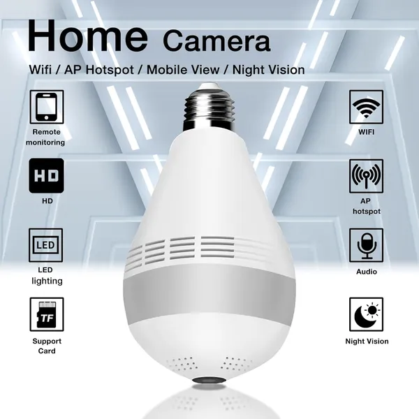 Sentrix_Panoramic_3Mp_Indoor_Wifi_Light_Bulb_Camera_,360°__View_,_Color_Night_Vision_,_Motion_Detection_,_Smart_Led_Light_Bulb_,_Wireless_Light_Socket_Bulb_For_Home_With_Mobile_App_V380_Pro