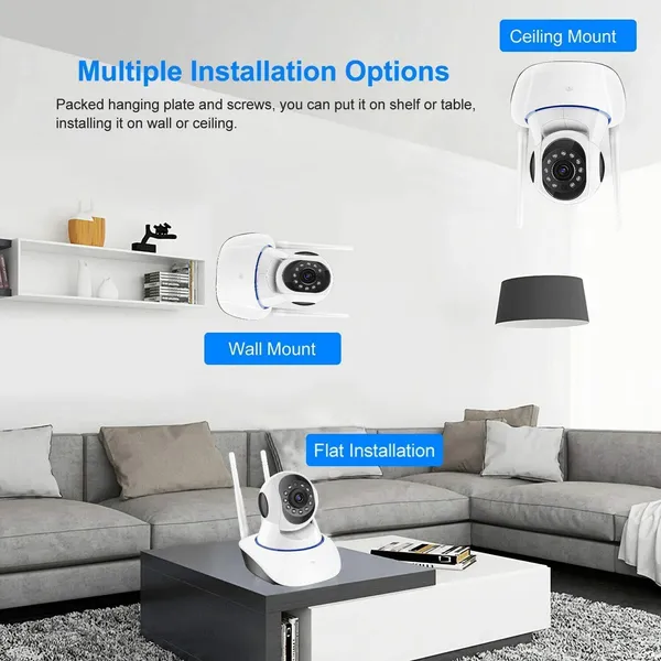 Sentrix_Pro_(Upgraded)_Hd_Smart_Wifi_Wireless_Ip_Cctv_Security_Camera_,_Night_Vision_,_2-Way_Audio_,_Support_64Gb_Micro_Sd_Card_Slot