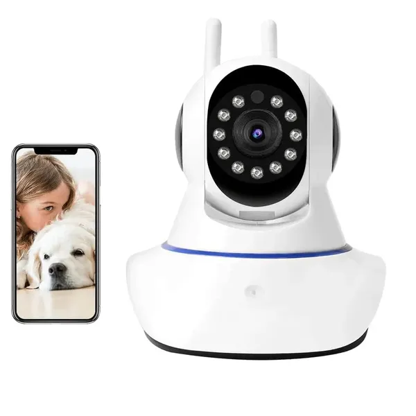 Sentrix_Pro_(Upgraded)_Hd_Smart_Wifi_Wireless_Ip_Cctv_Security_Camera_,_Night_Vision_,_2-Way_Audio_,_Support_64Gb_Micro_Sd_Card_Slot