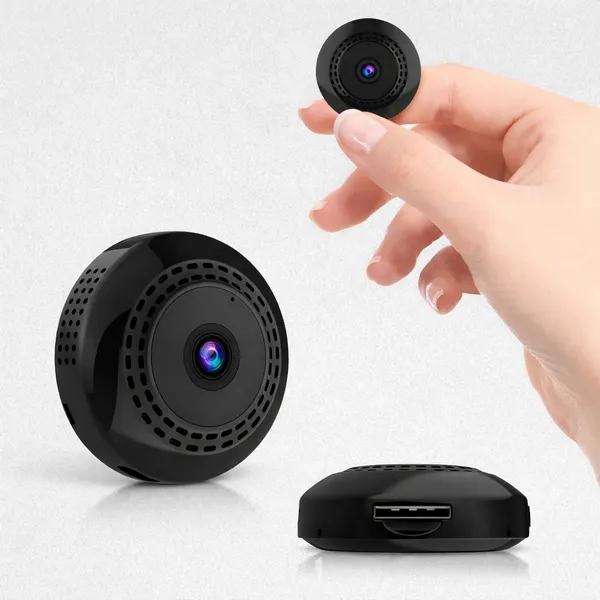 Sentrix_2Mp_Full_Hd_Magnetic_Mini_Camera_,_1080P_Wireless_Security_Video_Capture_,_Smart_Motion_Alerts_And_Loop_Recording_Monitoring_,_Supported_By_V380_Pro_App_(Mini_Magnet)