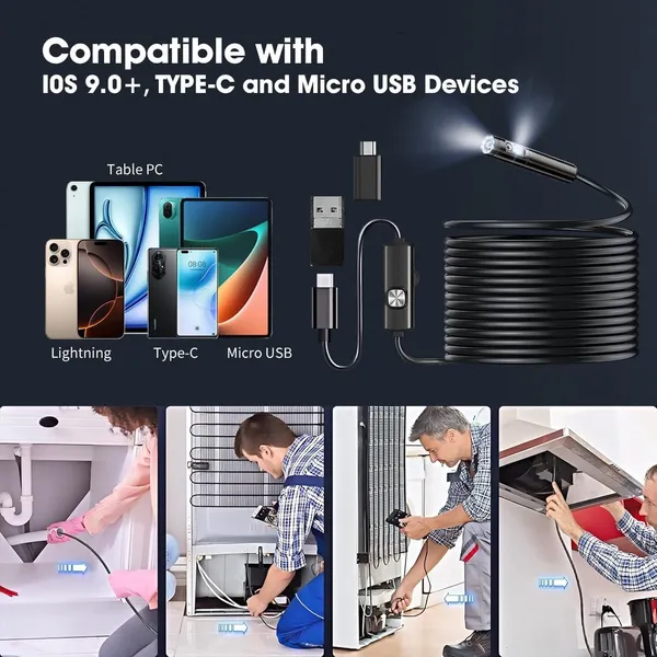 Endoscope_Camera_Borescope_Snake_Flexible_Ip67_Waterproof_Camera_3_In_1_Type_C_Usb,_V_Type_Port_And_6_Led_Light_With_5_Mtr_Length_Cable_For_Android_Pc_And_Notebook_(App_Usb_Camera)