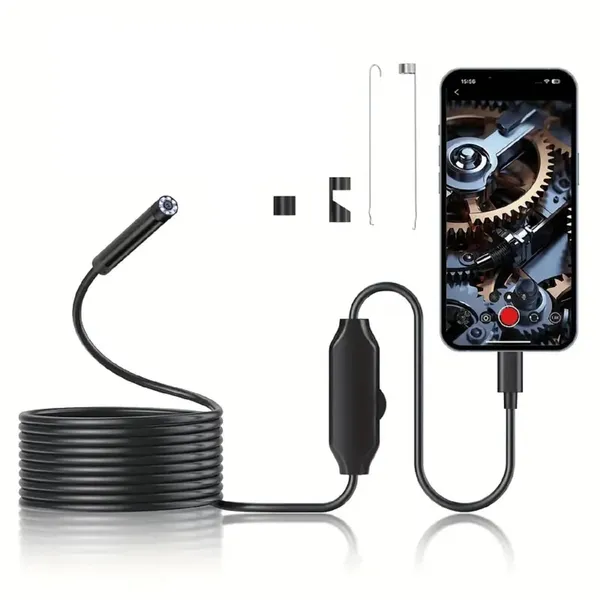 Endoscope_Camera_Borescope_Snake_Flexible_Ip67_Waterproof_Camera_3_In_1_Type_C_Usb,_V_Type_Port_And_6_Led_Light_With_5_Mtr_Length_Cable_For_Android_Pc_And_Notebook_(App_Usb_Camera)