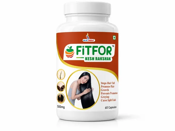 Fitfor_Kesh_Rakshak_500_Mg_Hair_Supplement_Capsules