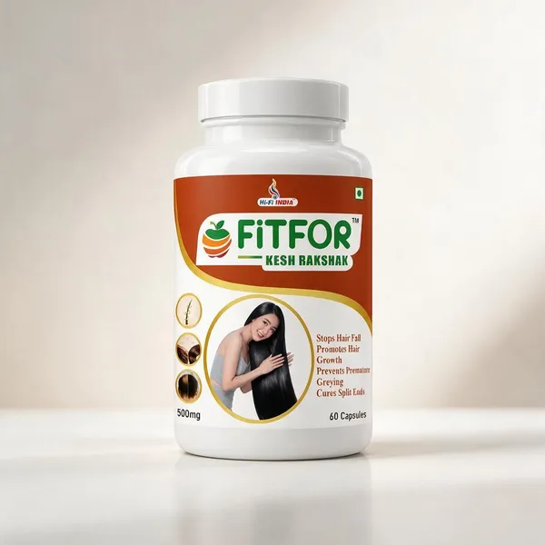 Fitfor_Kesh_Rakshak_500_Mg_Hair_Supplement_Capsules