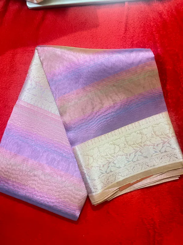 Lavender_With_Silver_Tissue_Premium_Saree_For_Women