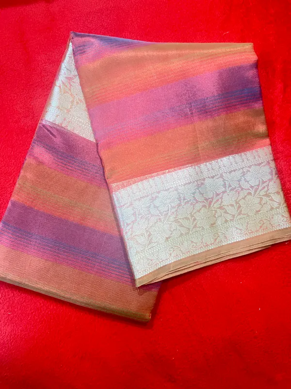 Multicolor_Tissue_Premium_Saree_For_Women