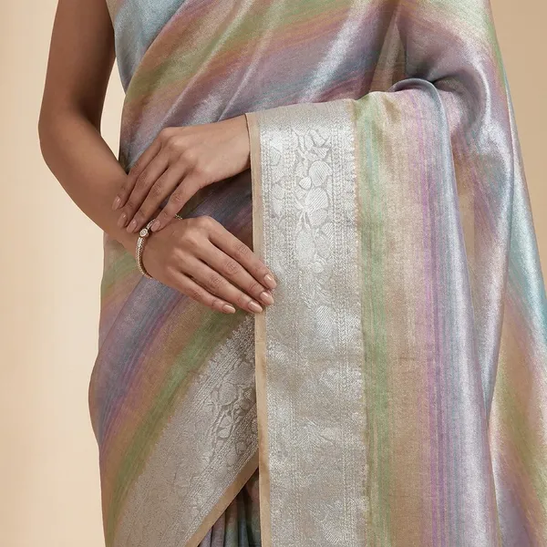 Multicolor_Tissue_Premium_Saree_For_Women