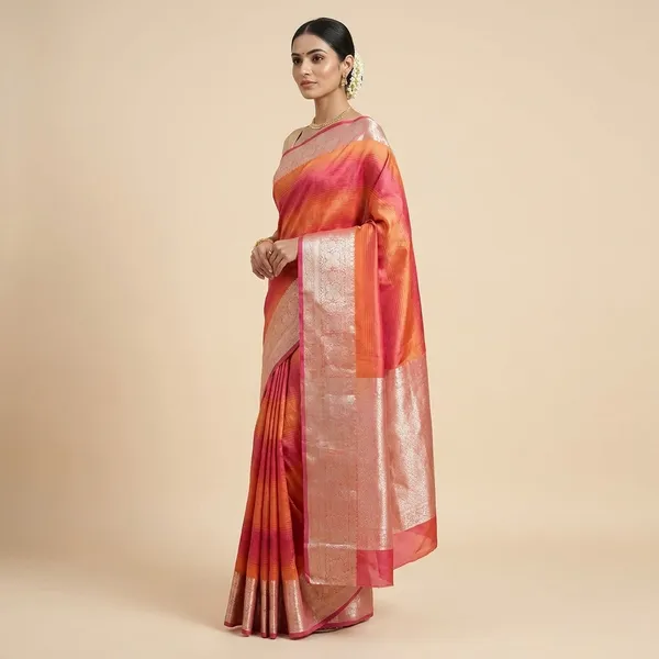 Multicolor_Tissue_Premium_Saree_For_Women