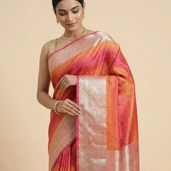 Multicolor_Tissue_Premium_Saree_For_Women