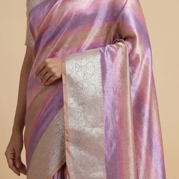 Lavender_With_Silver_Tissue_Premium_Saree_For_Women