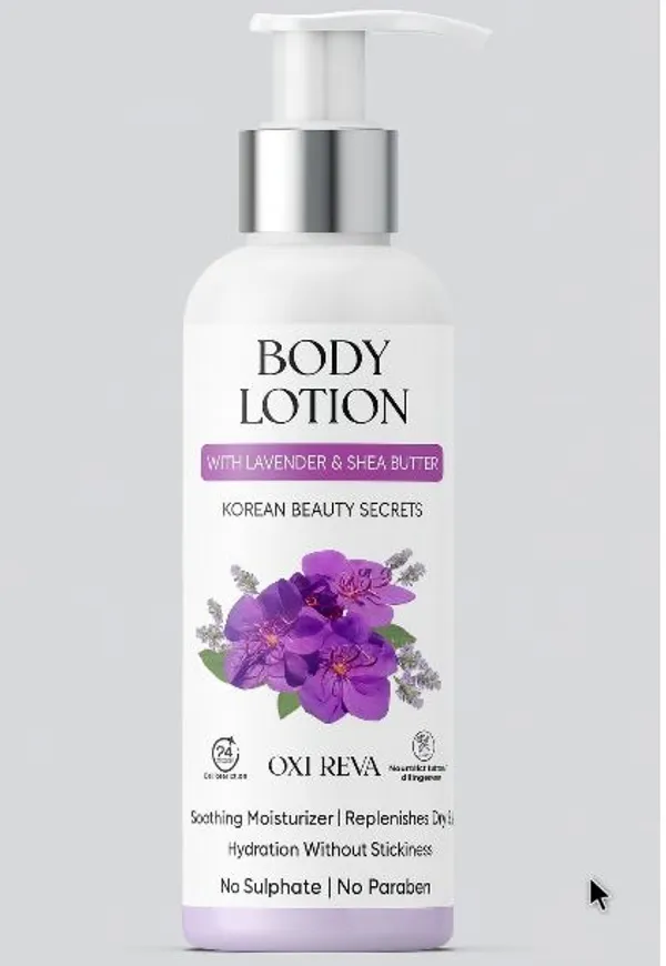 Oxi_Reva_Korean_Beauty_Secrets_Body_Lotion_With_Lavender_&_Shea_Butter