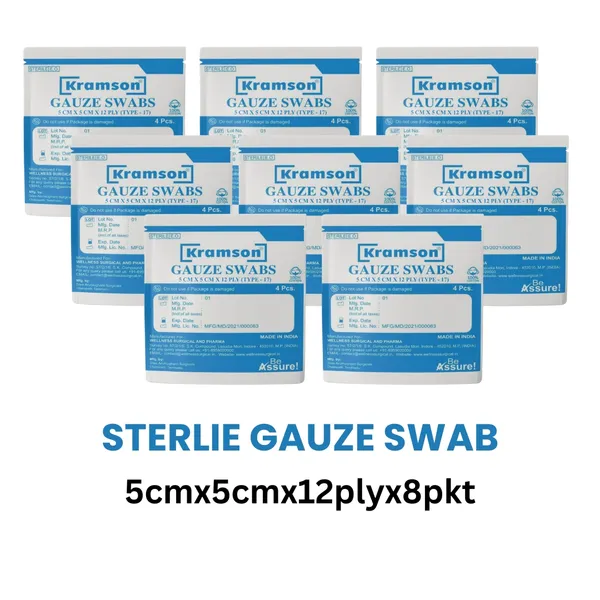 Gauze_Swab_Sterile_5Cm_X_5Cm_X_12_Ply_(4's)_Set_Of_8