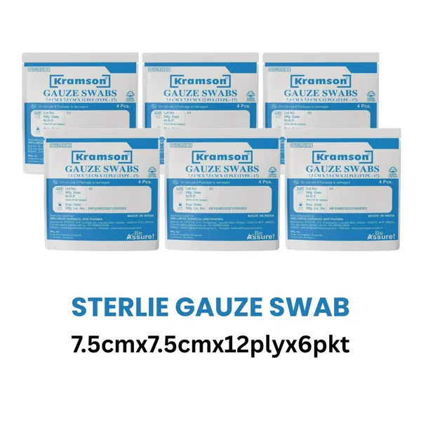Gauze_Swab_7.5Cm_X_7.5Cm_X_12_Ply_(4's)_Set_Of_6