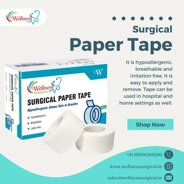 Microporous_Paper_Tape_1/2Inch_X_5Mts(24Roll)_Set_Of_1