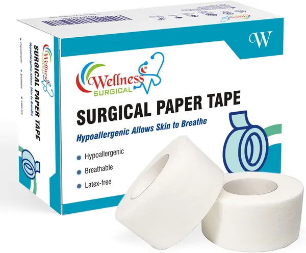 Microporous_Paper_Tape_1Inch_X_9Mts(12Roll)_Set_Of_1