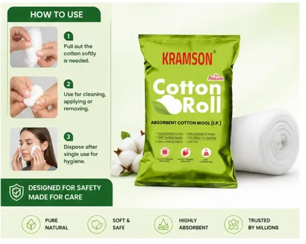 Absorbent_Cotton_400_Gram_Set_Of_1