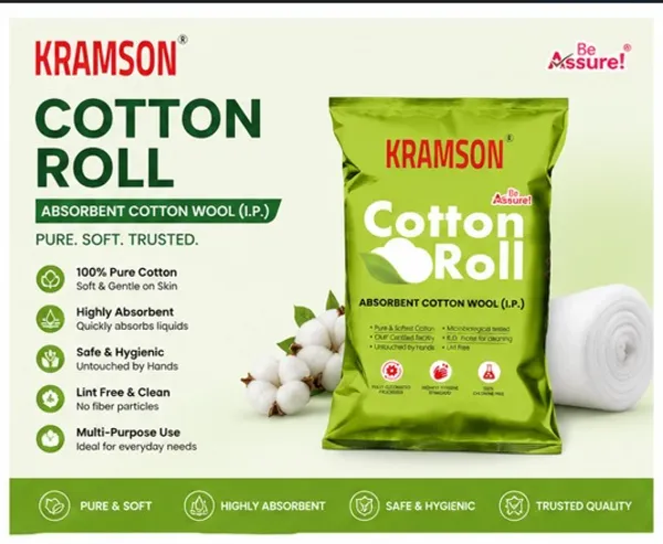 Absorbent_Cotton_500_Gram_Set_Of_1