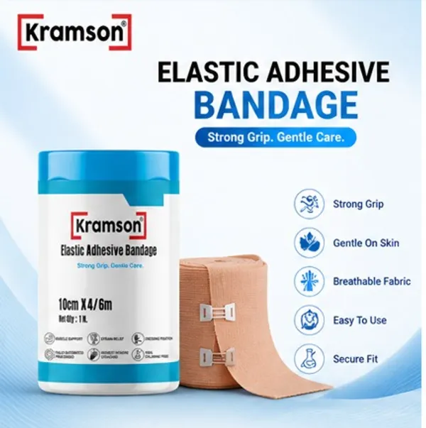 Elastic_Adhesive_Bandage_10Cm_X_4/6Mts_Set_Of_2