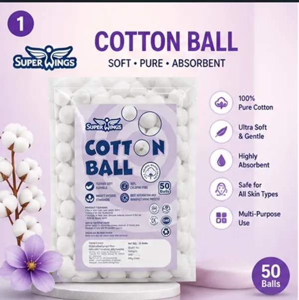 Cotton_Ball_(50Pcs)_Set_Of_5
