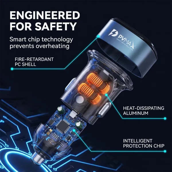130W_Super_Fast_Car_Charger_with_3_in_2_Fast_Charging_Cable,_Qualcomm_QC_Certified,_100W_USB_+_30W_PD_USB_C_Car_Charger_Adapter,_USB_&_Type_C_Input,_Type_C,_Lightning_&_Micro_USB_Output_for_iPhone,_Samsung,_OnePlus,_Android_&_iOS,_Transparent