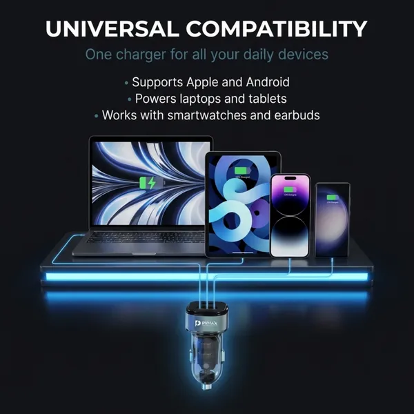 130W_Super_Fast_Car_Charger_with_3_in_2_Fast_Charging_Cable,_Qualcomm_QC_Certified,_100W_USB_+_30W_PD_USB_C_Car_Charger_Adapter,_USB_&_Type_C_Input,_Type_C,_Lightning_&_Micro_USB_Output_for_iPhone,_Samsung,_OnePlus,_Android_&_iOS,_Transparent