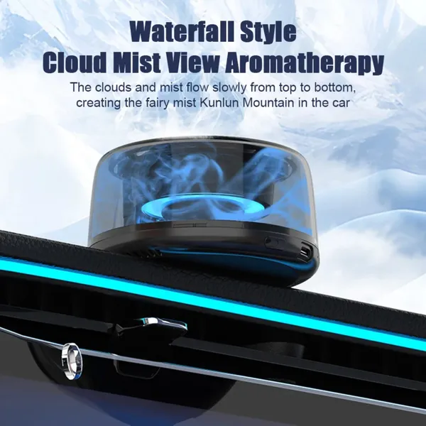 CAR_&_HOME_Diffuser_10W,_3_Spray_Modes,_Auto_On/Off_with_Car_Ignition,_Touch_Control,_4H_Working_Time,_15m�_Area_Coverage,_8ml_Capacity,_Atmosphere_Lights_-_Black