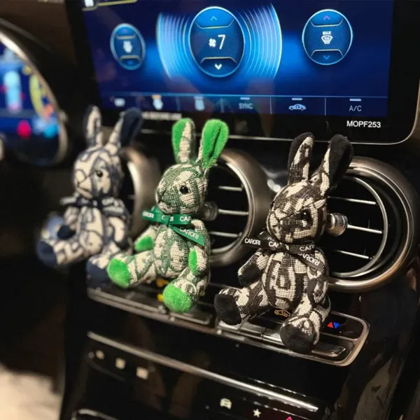 Rabbit_Car_Air_Freshener_New_Pilot_Diffuser_Vent_Clip_Pilot_Aromatherapy_Car_Interior_Perfume_Decoration_Magnetic_Design_(GREEN)