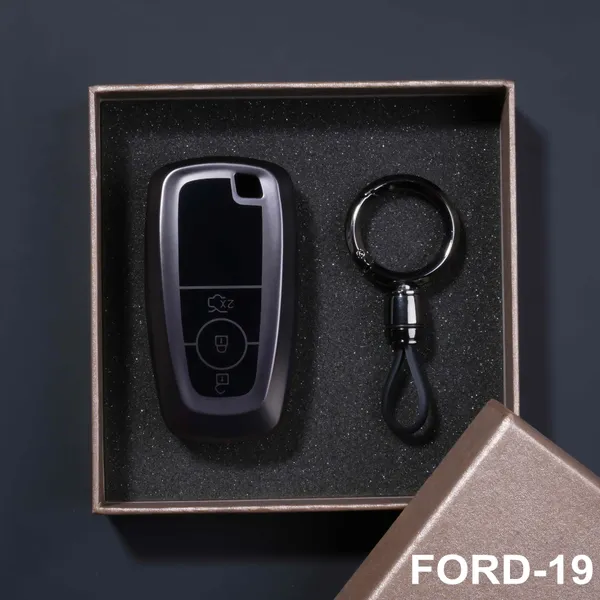 Premium_Tpu_Car_Key_Cover_And_Metal_Keychain(Gunmetal)