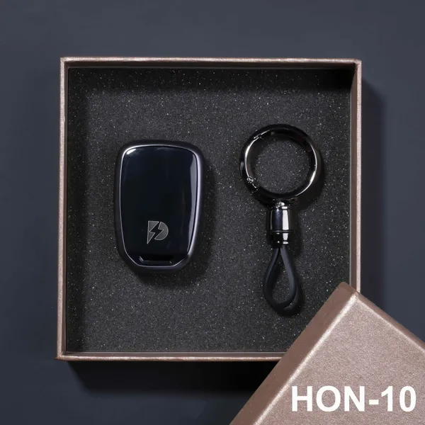 Premium_Tpu_Car_Key_Cover_And_Metal_Keychain(Gunmetal)