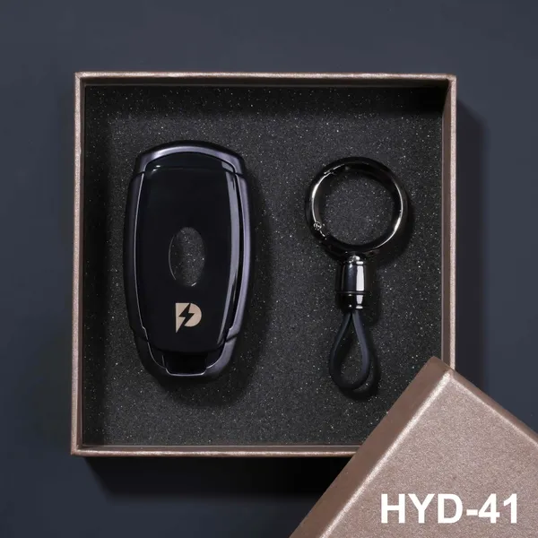 Premium_Tpu_Car_Key_Cover_And_Metal_Keychain(Gunmetal)